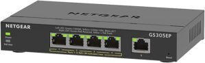 NETGEAR 5 Port PoE Gigabit Ethernet...