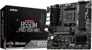 MSI B550M PRO-VDH WiFi ProSeries Mo...