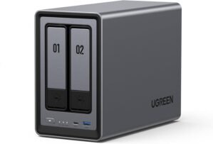 UGREEN NAS DXP2800 2-Bay Desktop All-Round NASync Ideal for Small Team, Ent...