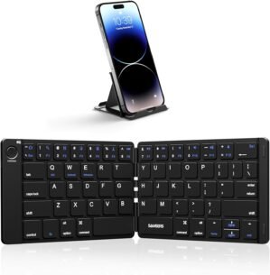 Samsers Foldable Bluetooth Keyboard...