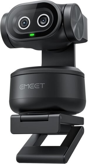 EMEET PIXY Dual-Camera AI-Powered P...