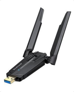 BrosTrend AXE5400 WiFi 6E USB Adapt...