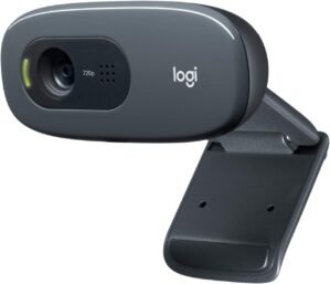 Logitech C270 HD Webcam, 720p, Wide...