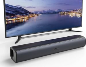 Sound Bar for Smart TV, Soundbar for TV with Bass Reflector and Easy Set up...