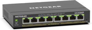 NETGEAR 8 Port PoE Gigabit Ethernet...