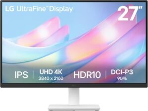 LG 27US500-W Ultrafine Monitor 27-I...