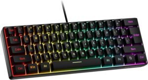 Snpurdiri 60% Wired Gaming Keyboard...