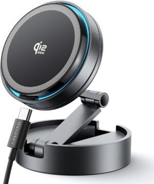 THREEKEY for【Qi2 25W Certified】 MagSafe Car Mount Charger Lite with Coo...