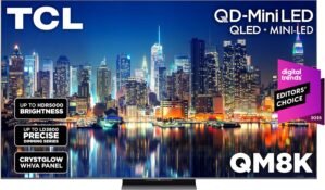 TCL 75 Inch Class QM8K Series | Mini LED QLED 4K HDR | 75QM8K, 2025 Model |...