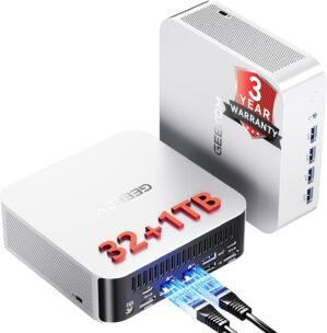 GEEKOM A9 Max AI Mini PC, with AMD ...