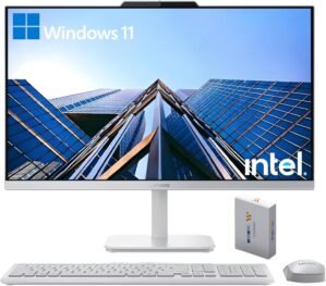 Lenovo 24″ FHD All-in-One Des...