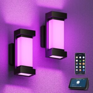 XMCOSY+ Outdoor Wall Lights, 2100LM...