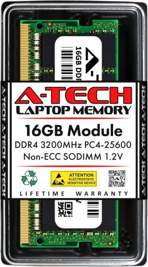 A-Tech 16GB DDR4 3200 MHz SODIMM PC...