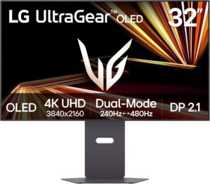 LG 32GX870A-B 32-inch Ultragear 4K ...