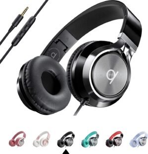 ARTIX CL750 Wired Headphones with Mic & Volume Control — Noise Isola...