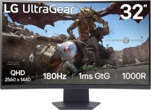 LG 32GS60QC-B Ultragear 32-inch Cur...