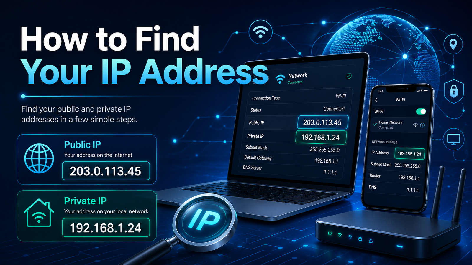 how to find your IP