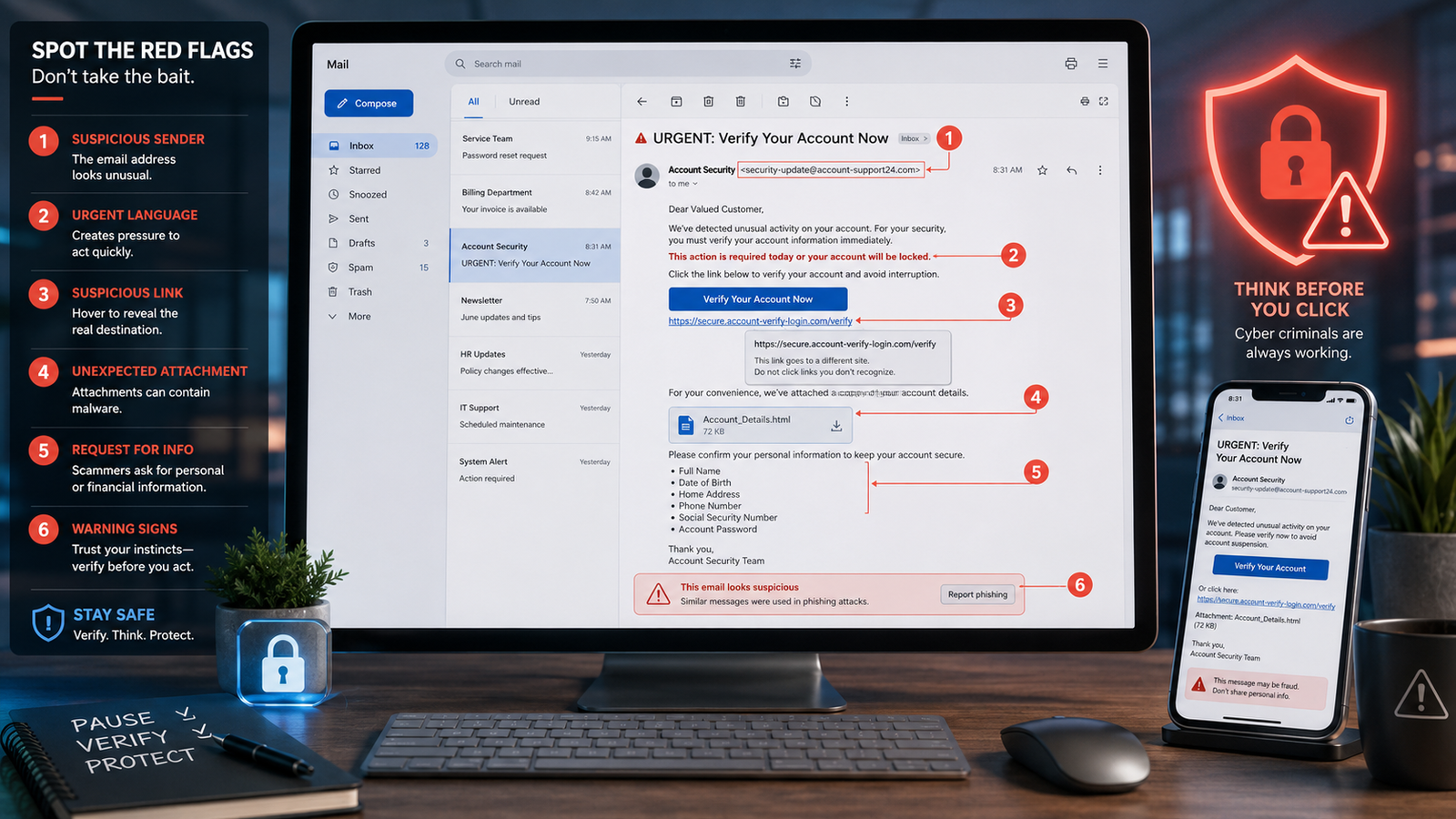 How to Tell If an Email Is a Scam